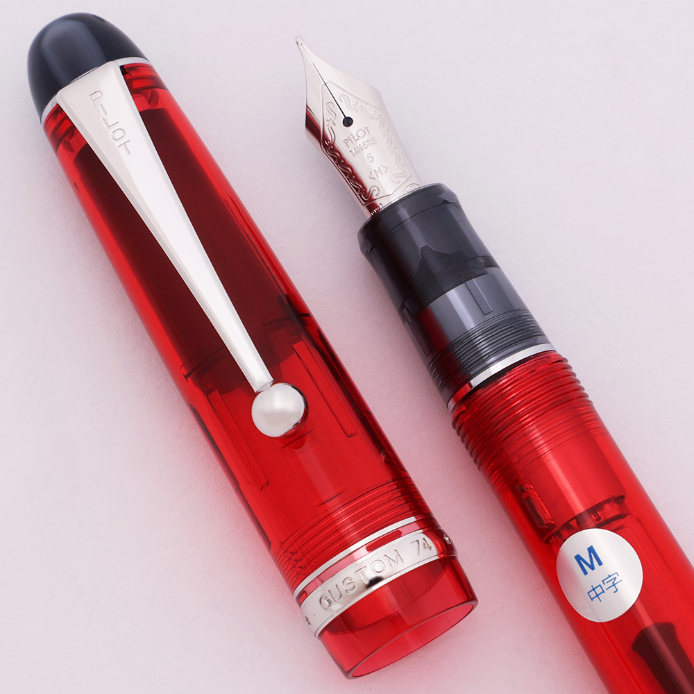 極美品✨パイロット PILOT CUSTOM 74 14k 585 SU Pilot Custom 74 Demonstrator Fountain Pens (2019-2021) - Various